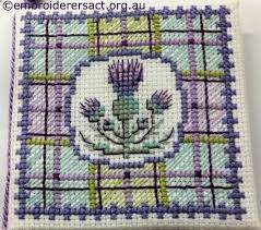 Scottish Thistle X Stitch By Tracey Kent Celtic Cross Stitch Cross Stitch Cross Stitch Flowers