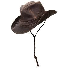 Dpc Weathered Cotton Outblack Brown Hats For Men Outback Hat Mens Hats Fashion