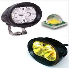 1pcs 4inch 20w Daytime Running Lights Oval Led Work Light Offroad Driving Fog Lamps For Motorcycle Suv Atv 4wd Aqce1 Car Lights Led Work Light Work Lights