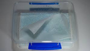 1 rotolo di carta da forno cuk antiaderente: Come Realizzare Una Tavolozza Bagnata Per Dipingere Miniature E Modelli Fauxhammer