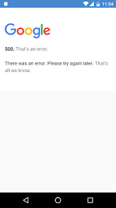 If no errors appear, go back to google search console and click validate fix next to the error. Google Api Login Gives Error 500 In Webview Stack Overflow