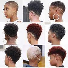 Moisture Curl Bundle Shaved Hair Designs Tapered Natural Hair Edgy Hair