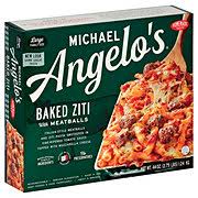 Throw it all together and dinner is ready in just minutes, and you don't have to worry about it all day. Michael Angelo S Baked Ziti With Meatballs Large Family Size Shop Entrees Sides At H E B