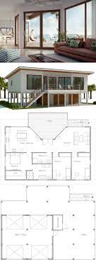 To create a house on piers, follow the steps outlined in this example: Raised Coastal House Plan Beach House Plan House On Piers Beach House Floor Plans Coastal House Plans Beach House Design