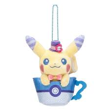 amazon com pokemon center original pikachu male plush mascot keychain pokeneco dolce japan import toys games pokemon merchandise original pikachu pokemon