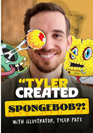 Did @Tyler Pate create SpongeBob?! Well, no. But he did help craft many of  the incredible designs and items you've seen out in the wild!
