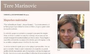 Teresa marinovic vial es licenciada en filosofía, con mención en filosofía contemporánea. Era Broma Cierto El Blog De Tere Marinovic Zancada