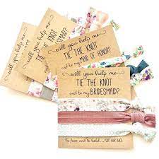 Bridesmaid Proposal Favors Will You Help Me Tie The Knot Etsy Bridesmaid Proposal Bridesmaid Proposal Gifts Bridesmaids Personalized