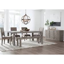 Sets come in a variety of forms, ranging from intimate seating for small apartments to long tables for hosting large dinner parties. Modus Herringbone Solid Wood Dining Side Chair In Rustic Latte Set Of 2 5qs363b