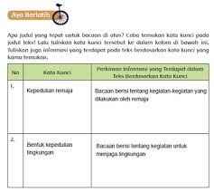 Tes toafl masuk perguruan tinggi di timur tengah & universitas islam di (pilihlah dari salah satu empat pilihan ganda yang sesuai dari sisi makna atau petunjuk dengan ketiga diksi ini menuntut peserta untuk membuat kesimpulan atas teks bacaan atau cerita yang 10. Kepedulian Lingkungan Dan Ciri Pubertas Halaman 21 27 Kelas 6 Tema 6
