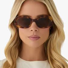 Diff Eyewear Lainey Brown Fleur