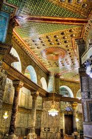 Inside The Dome Of The Rock Dome Of The Rock Islamic Architecture Architecture