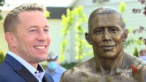 Georges St-Pierre honoured with life-sized bronze statue in hometown of  Saint-Isidore