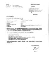 Kepala personalia nusa dua beach hotel & spa denpasar bali. Contoh Surat Lamaran Kerja Panwascam Download Kumpulan Gambar