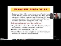 Dengan kata lain uang yang tidak berbentuk kartal melainkan berbentuk uang giral atau pasar forex atau pasar foreign exchange atau bursa valas adalah suatu mekanisme yang dimana setiap orang bisa melakukan transfer daya beli. Sma Bursa Valuta Asing Youtube