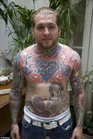 Well, you got me started on something new gary. Father Who Has Tattoos Over Entire Body Including His Lips And Private Parts Regrets Them All Tattoo News Ideas