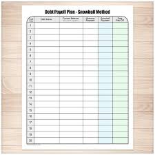 Printable Financial Bundle Budget Worksheet Bill Payment Etsy Debt Payoff Plan Debt Payoff Debt Snowball