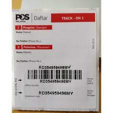 Track orders from asos.com using order number or tracking number. Malaysia Registered Mail Track On 1 Pos Daftar Sticker Mint Unused For Domestic Document Use Shopee Malaysia