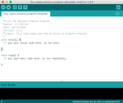 Four Steps To Writing An Arduino Program Learn Robotics Arduino Arduino Programming Learn Robotics