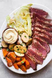 Corned Beef And Cabbage The Modern Proper Recipe Cooker Recipes Corned Beef Beef Recipes