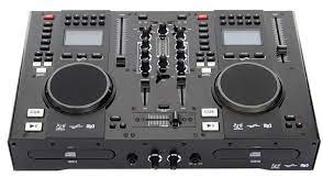 Edison Scratch 2500 Professional Dj Cd Usb Mp3 Bluetooth Player With A Mixing Board Dealhunts Com