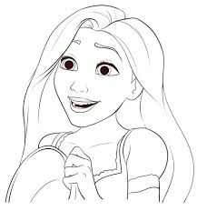 Rapunzel Principesse Disney Da Colorare 1275