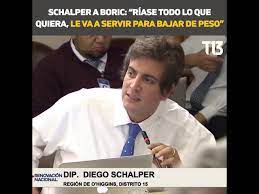Diego ignacio schalper sepúlveda (santiago, 14 de marzo de 1985) es un abogado y político chileno del partido nacional. Diputado Schalper A Boric Riase Todo Lo Que Quiera Le Va A Servir Para Bajar De Peso Youtube