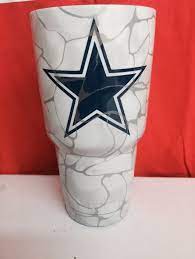 Dallas Cowboys With Silver Swirl 30oz Yeti Cup Lonestar Concepts Design Lonestarjess15 Yahoo Com Yeti Cup Designs Dallas Cowboys Outfits Cowboy Design