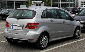 File Mercedes Benz B 180 T 245 Facelift Heckansicht 10 Juli 2011 Velbert Jpg Wikimedia Commons