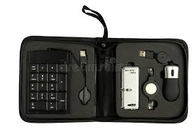 Being able to take your laptop with you may be its strongest feature, but it also makes it more vulnerable. Usb Accessories Kit For Laptop Stock Photo Image Of Communicate Background 25473976