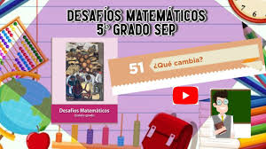 Desafíos matemáticos sep quinto grado de primaria. Desafio 51 5Âº Grado Sep Pag 97 A 98 Educacion Sep Matematicasatualcance Mequedoencasa Youtube