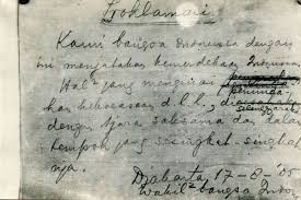 We did not find results for: B M Diah Penyelamat Tulisan Tangan Naskah Proklamasi Geotimes