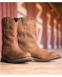 Justin Men S Drywall Waterproof Pull On Work Boots Soft Toe Pull On Work Boots Best Cowboy Boots Rain Boots Fashion