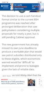 Find petrol subsidy malaysia website related websites on ipaddress.com. The Petrol Subsidy Will Be Given In Cash To Those In The Bsh Scheme Weehingthong