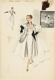 The Blonde At The Film Fashion Illustration Vintage Costume Design Costume Design Sketch See more of 1950's fashion on facebook. fashion illustration vintage