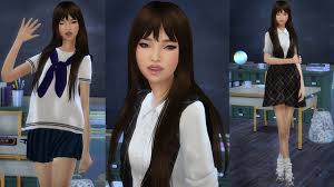Get a signing bonus, practice your singing, dancing, and acting and. Moon Galaxy Sims The Sims 4 Korean Girl