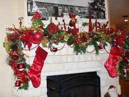 Christmas Mantel Decorations Santa Mantle Christmas Decor Christmas Mantel Decorations Christmas Mantle Holiday Mantel