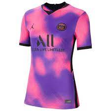 Paris st germain t shirt. Nike Paris Saint Germain Fourth Stadium 20 21 T Shirt Blue Goalinn