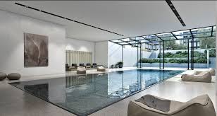 Basement Pool Build Architektur Eigentumswohnung