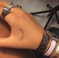 A Moment On The Lips A Lifetime On The Hips Meaning Oliviassullivan Tattoos Tiny Tattoos Lip Tattoos