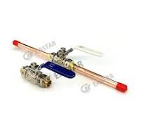 Van bi đồng cách ly oxy y tế OEM/ODM 2 miếng với thiết bị ...