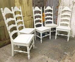 Maybe you would like to learn more about one of these? Ladder Back Dining Chair White Wooden Chair Shabby Chic Chair Tall Back Chair Rustic Wedding Decor Shabby Chic Chairs Ladder Back Dining Chairs White Wooden Chairs