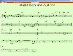 The marking above bar 3 is a ritardando (rit.) which means to gradually slow down in tempo (speed). Pg Music How To Use Repeats 1st 2nd Endings And Ds Dc Al Codas In Band In A Box