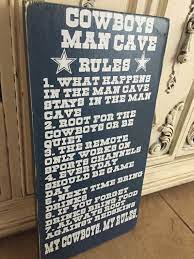 Dallas Cowboys Man Cave Rules Cowboy Sign Dallas Wooden Sign Cowboys Rules Wooden Sign Cowboys Sign Man Cave Rules Dallas Cowboys Bedroom