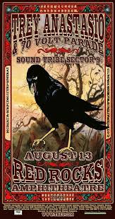 Birds Of A Feather Song Phish Trey Anastasio Concert Poster Vintage Music Posters Concert Poster Art Concert Posters