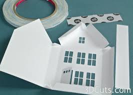 Download Ledge Village Two Story House 3dcuts Com