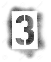 Stencil Numbers In Spray Paint Stock Photo Picture And Royalty Free Image Image 5054788