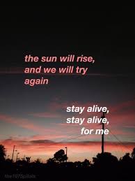 The Sun Will Rise And We Will Try Again Pinterest Pinterest Superduperpaige Twenty One Pilots Lyrics Truce Twenty One Pilots One Pilots