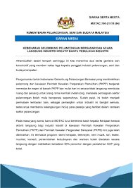 Seksyen 63 jalan conlay, putrajaya, 50450, malaysia. Siaran Kementerian Pelancongan Seni Dan Budaya Malaysia Facebook