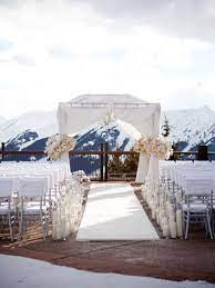 13 Dreamy Destination Weddings We D Travel To In An Instant Aspen Wedding Winter Wedding Mountain Wedding